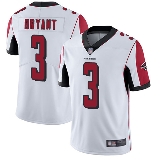Atlanta Falcons Limited White Men Matt Bryant Road Jersey NFL Football #3 Vapor Untouchable->women nfl jersey->Women Jersey